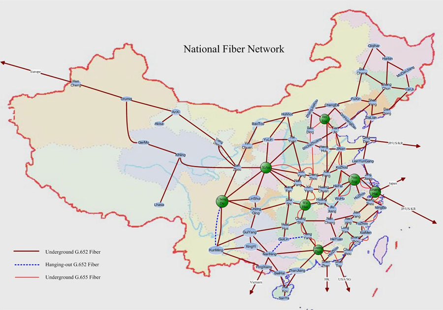Китай интернет карта. Карта электросетей Китая. China Fiber Network Map. Китайский интернет карта. Китайская сетевая компания в России