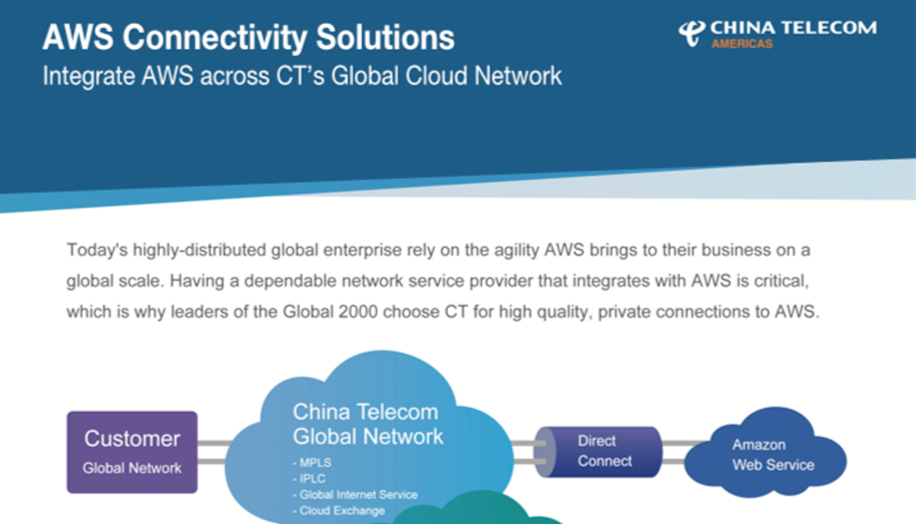 aws connectivity services